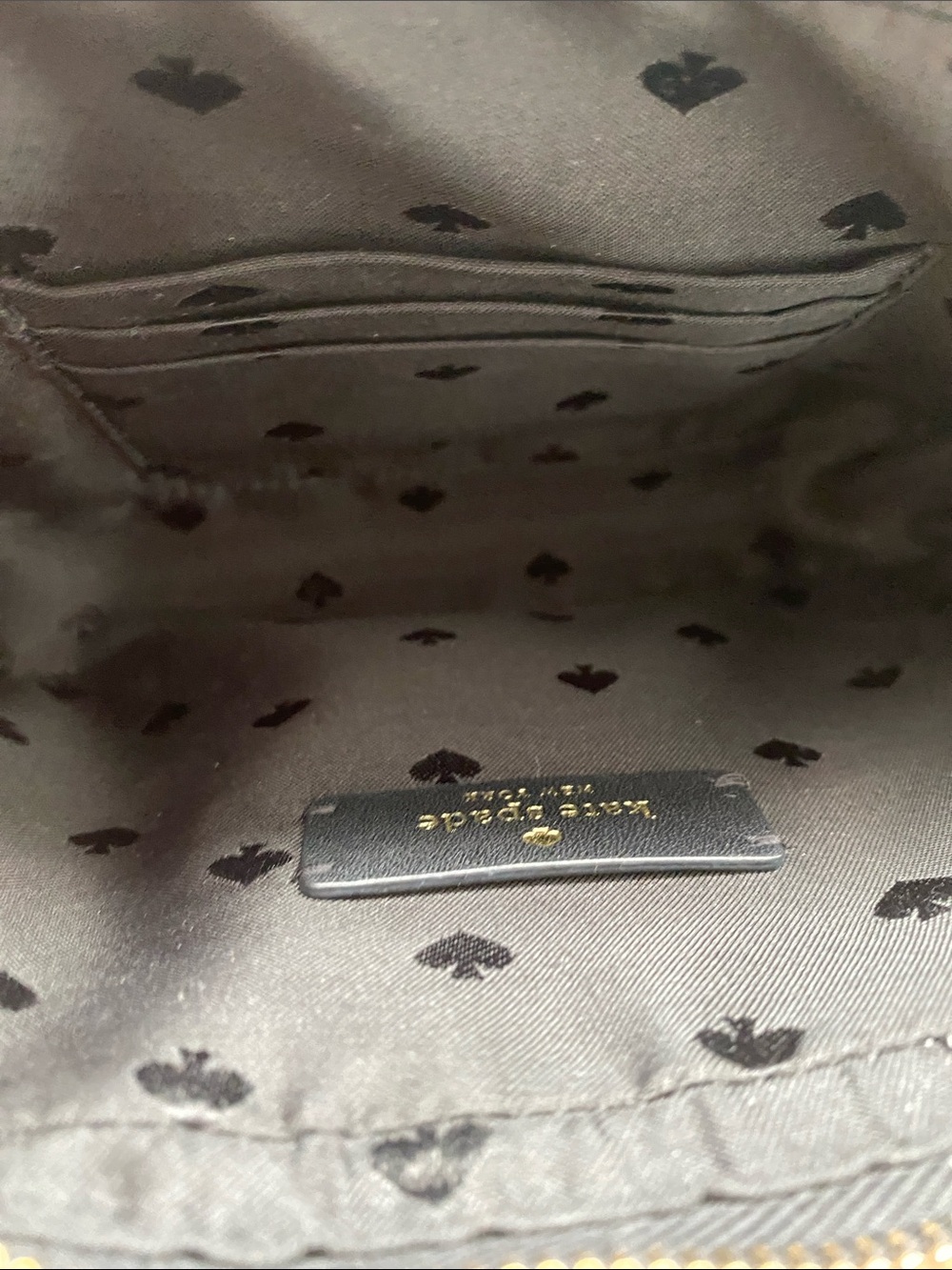 kate spade black quilted leather chain-strap crossbody - Picture 5 of 5
